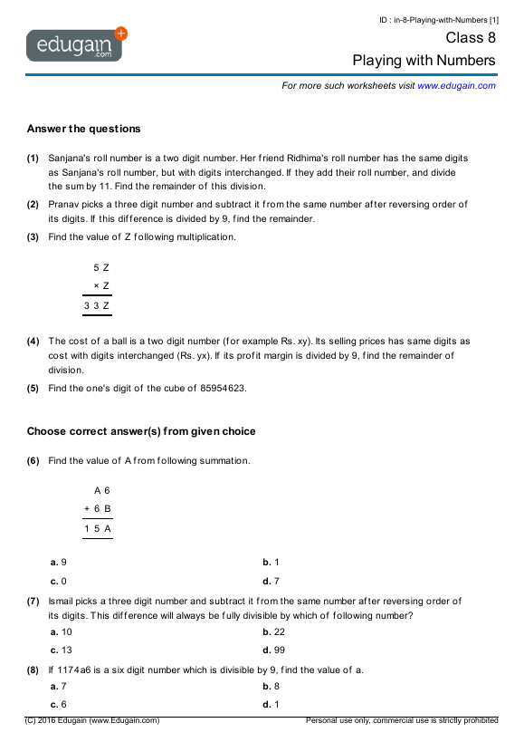 class-8-math-worksheets-and-problems-playing-with-numbers-edugain-india